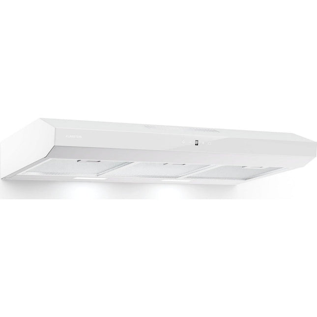 Hotte casquette KLARSTEIN ContempoNeo 90cm encastrée 175m³/h blanc