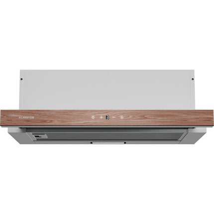 Hotte casquette KLARSTEIN ZenFusion 60cm 400m³/h CEE A Blanc