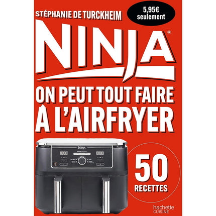 Livre de cuisine HACHETTE Ninja : Airfryer 50 recettes