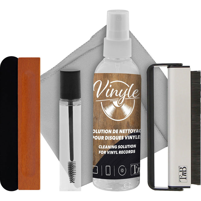 Kit de nettoyage TNB 5 en 1 pour disques et platines vinyles