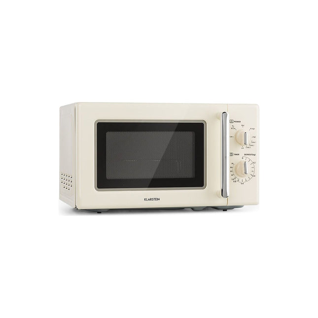 Micro ondes combiné KLARSTEIN Caroline - Crème