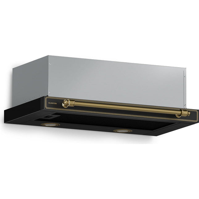Hotte encastrable KLARSTEIN Victoria 60 cm CEE A++ 358,54 m³/h Noir