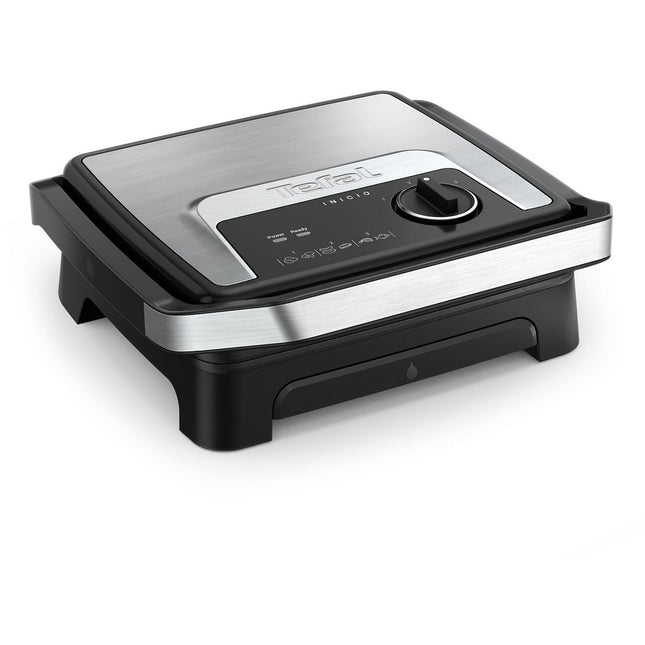 Grille-viande TEFAL GC272D10 inox noir à poser, 29x26 cm