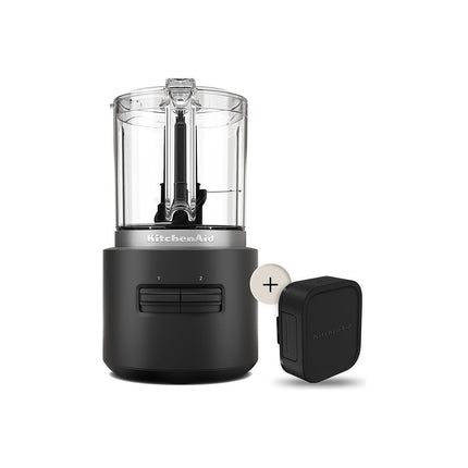 Hachoir KITCHENAID GO sans fil avec batterie 5KFCR531BM
