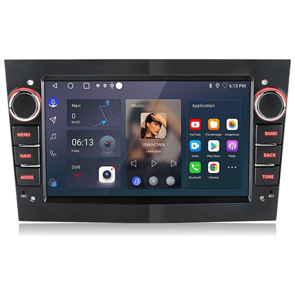 Autoradio connecté JUNSUN pour Opel Corsa D/Astra H noir 7"Carplay