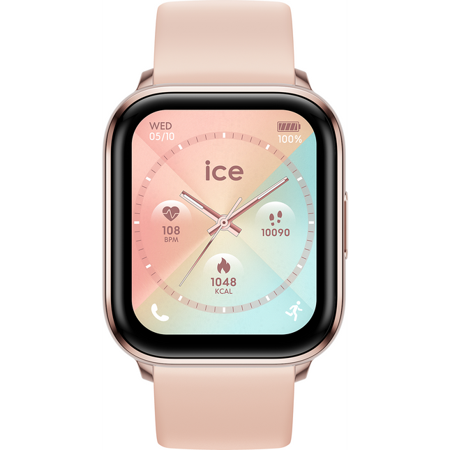 Montre connectée ICEWATCH Ice Fit 1.0 Amoled GPS Rose Gold Nu 1.78
