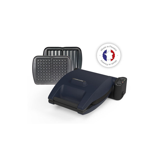 Gaufrier LAGRANGE premium gaufres bleu abysse G + CM