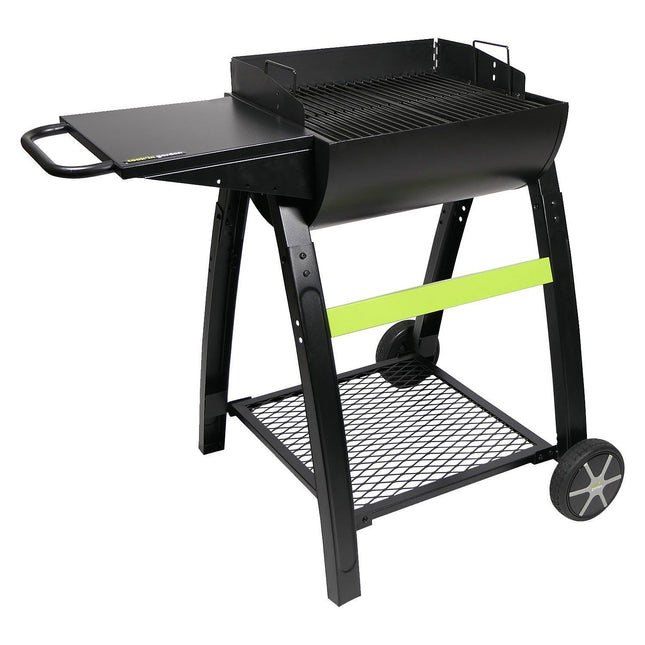 Barbecue charbon COOK'IN GARDEN TONINO 50 noir sur chariot 50 cm