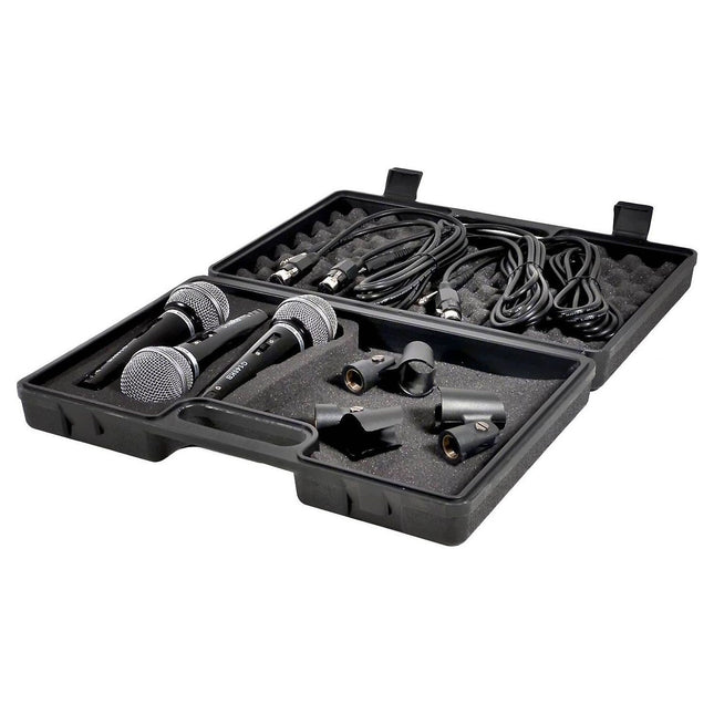 Micro SOUNDLAB Kit de 3 Microphones Dynamiques Soundlab