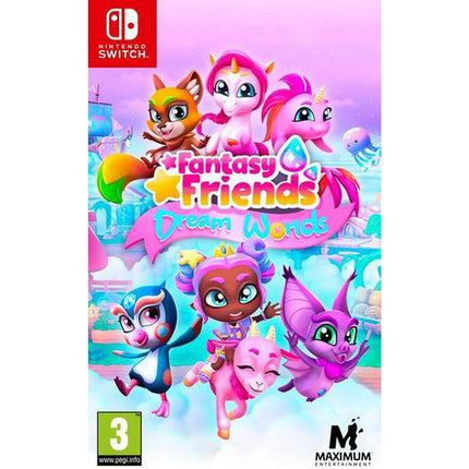 Jeu Switch MAXIMUM GAMES Fantasy Friends Dream Worlds + Cahier De
