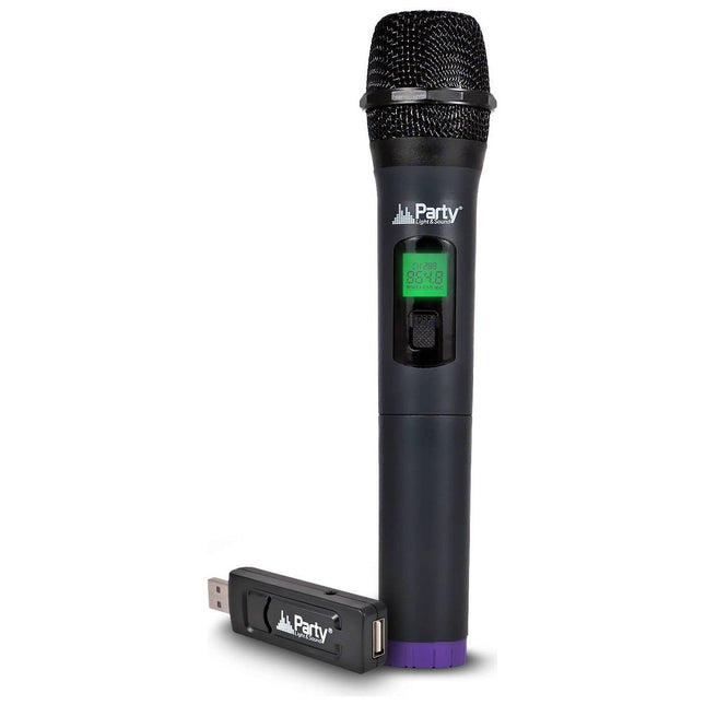Micro PARTY LIGHT&SOUND Micro main sans fil avec écran digital U