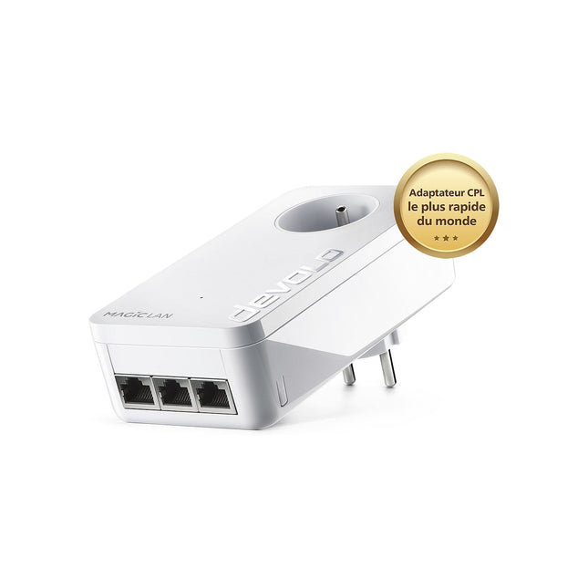 CPL Filaire DEVOLO Magic 2 LAN Triple 3RJ45