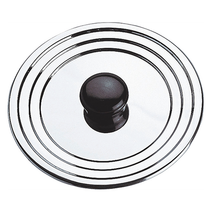 Couvercle universel SITRAM Inox universel diam 16-18-20 cm