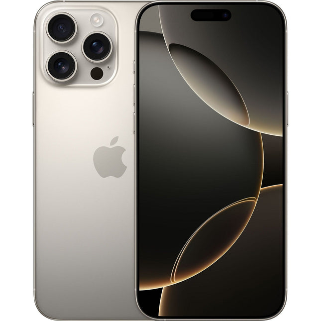 Smartphone APPLE iPhone 16 Pro Max Titane Naturel 256Go Excellent État - Reconditionné
