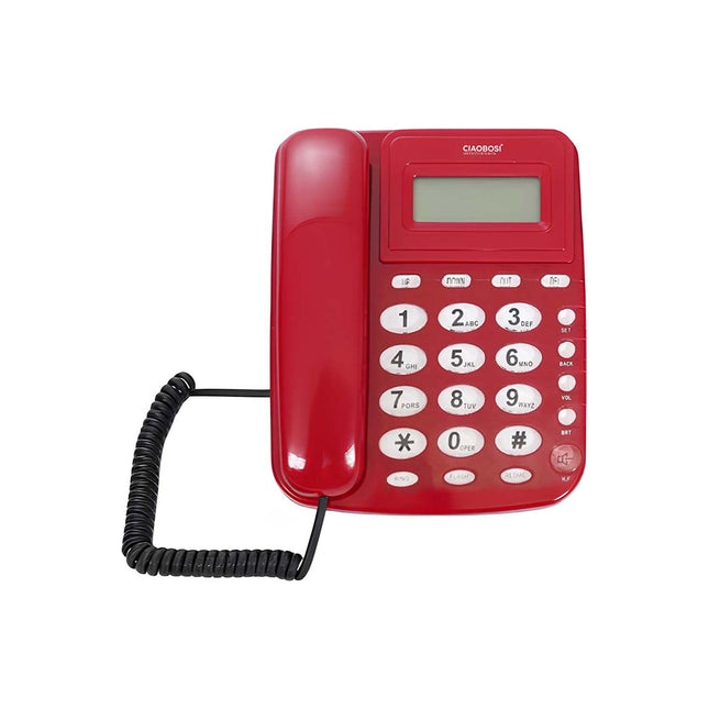Téléphone sans fil AVIZAR avec Écran LCD / Redial / Alarme / Flash