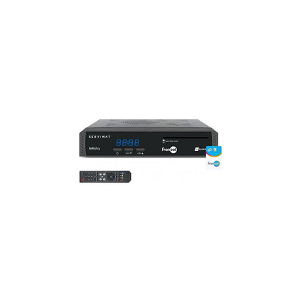Décodeur satellite SERVIMAT Sirius 3 Récepteur Tv Satellite Hd + Ca