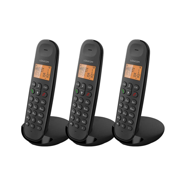Téléphone sans fil LOGICOM sans Fil Trio Mains Libres Portée 300m