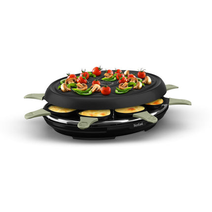 Raclette TEFAL RE31E810 eco 8 coupelles noir