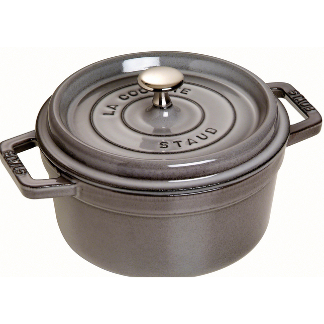 Cocotte STAUB Ø20 gris graphite