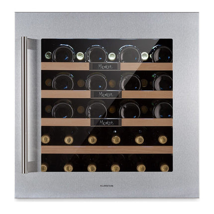 Cave à vin de service KLARSTEIN Vinsider 36 Uno - Argent