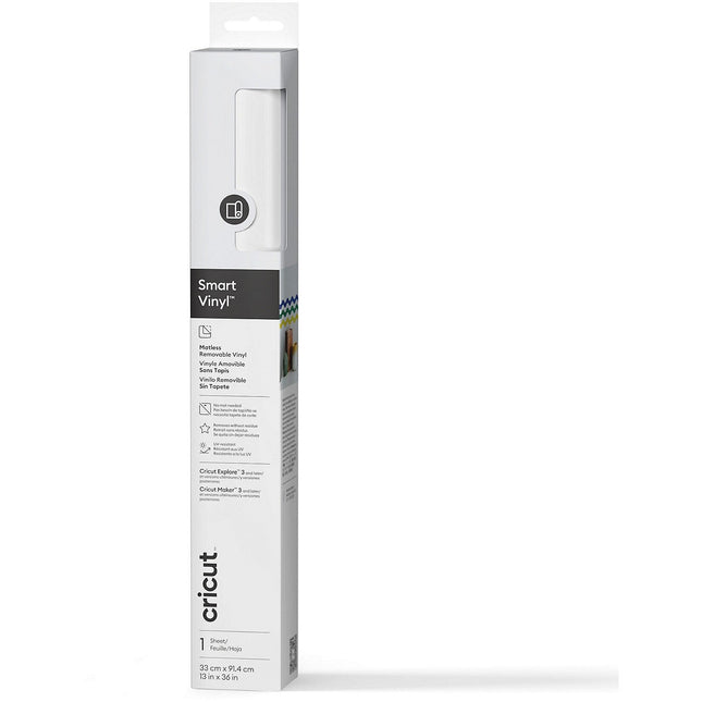 Accessoire CRICUT Smart Vinyl Removable 33x91cm 1 sheet