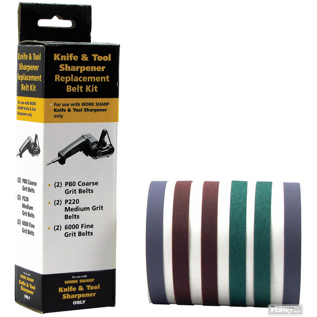 Kit de courroies WORK SHARP Kit de 6 courroies pour affuteur WSKTS