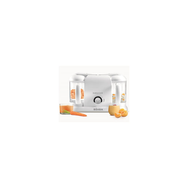 Mixeur Cuiseur Bébé BEABA Babycook duo white/silver