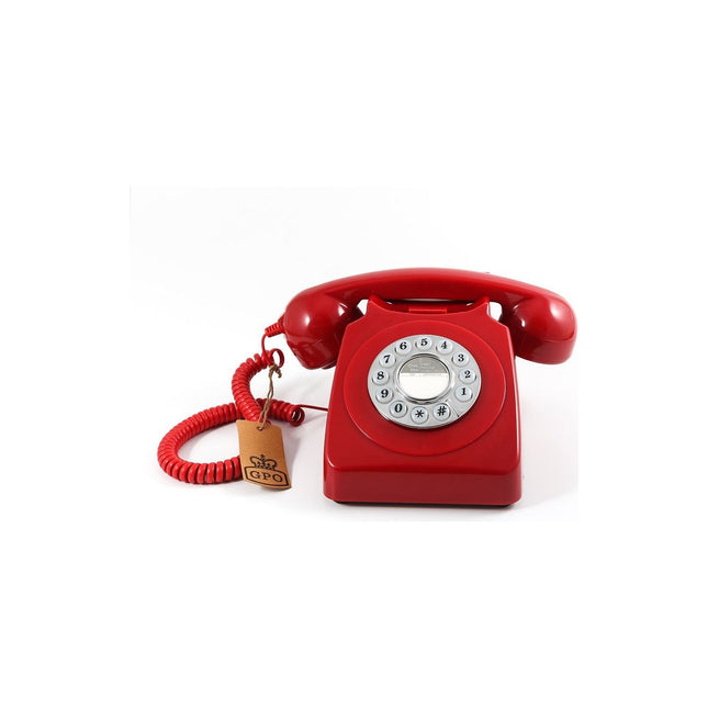 Téléphone filaire GPO RETRO Téléphone analogique GPO 746 PUSH BUTTON