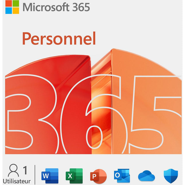 Logiciel de bureautique MICROSOFT M365 Personnel avec IA Copilot