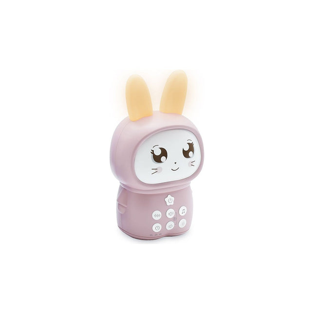 Veilleuse MOOOV Lapin Pompon avec bruits blancs - rose