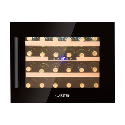 Cave à vin de service KLARSTEIN Vinsider 24 Built-In Onyx 24 bouteilles