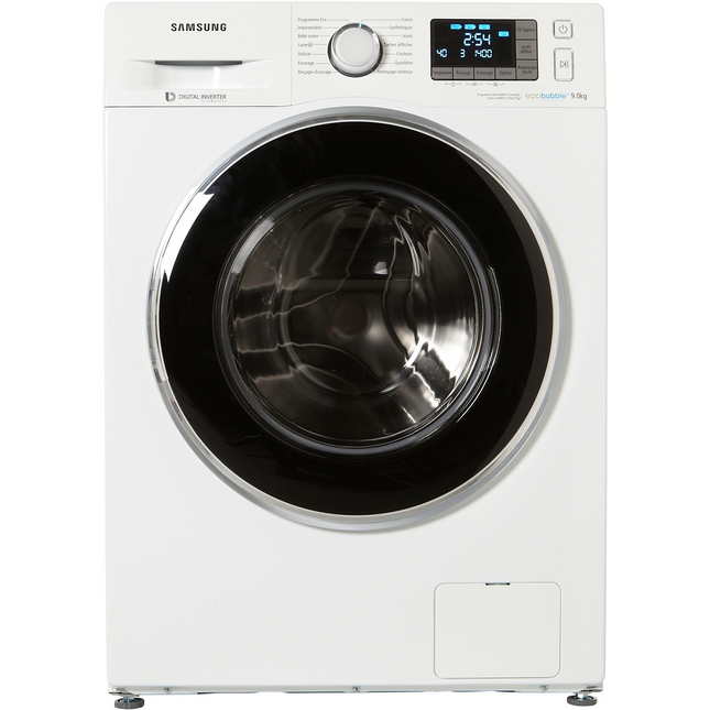 Lave linge hublot SAMSUNG ECO BUBBLE WF90F5EBU4W Reconditionné