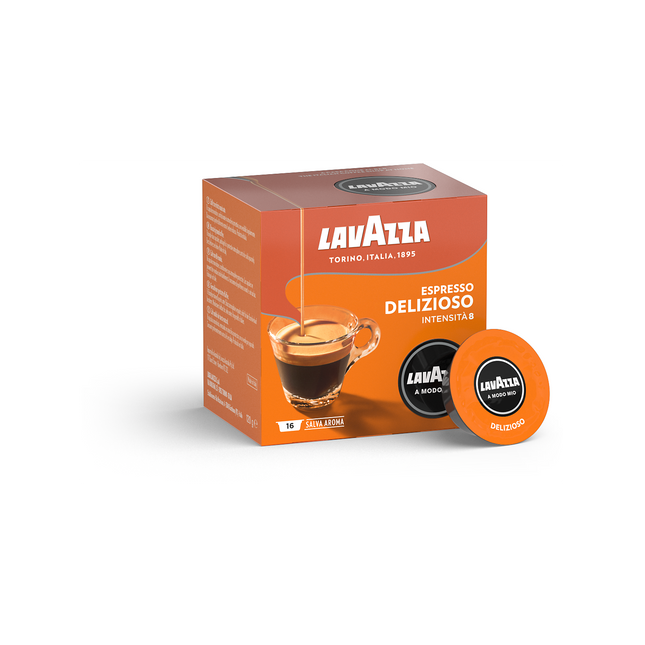 Capsules LAVAZZA A MODO MIO DELIZIOSO X16