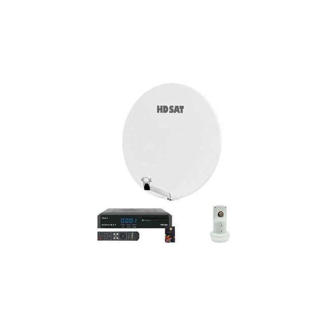 Antenne parabolique HDSAT Pack Hdsat Parabole Satellite Fibre Comp