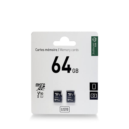 Carte Micro SD LISTO 32Go