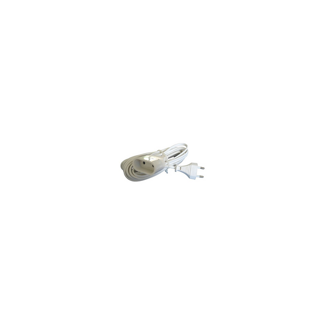 Multiprise INOTECH 5M00 blanc sécu 2x0.75