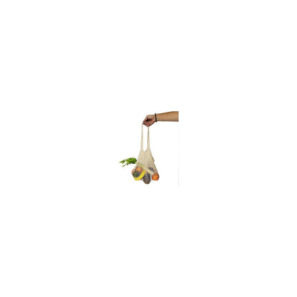 Sac filet ENTRE TEMPS a provision avec pochon coton 36 x 35 cm