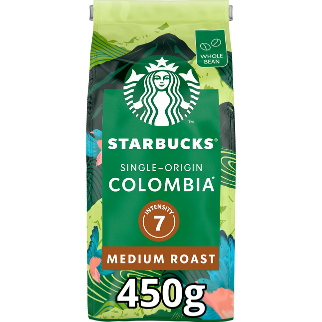 Café en grain NESTLE STARBUCKS grains origin colombia 450g