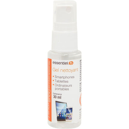 Kit de nettoyage ESSENTIELB Spray gel 30ml+chamoisine
