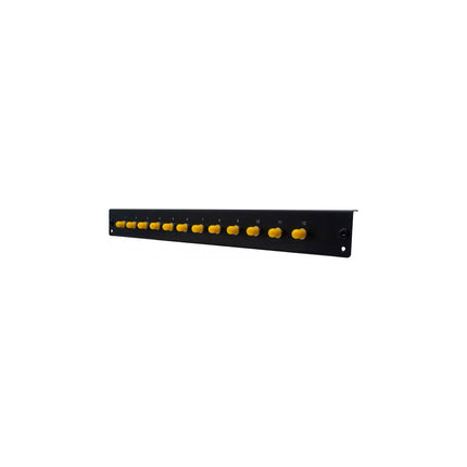 Accessoire rack KOMELEC Face avant fibre 12 ST SM tiroir optique