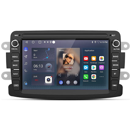 Autoradio connecté JUNSUN pour Renault Dacia Duster 2+64G Carplay