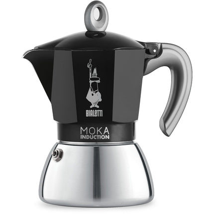 Cafetière italienne BIALETTI Moka induction 6 tasses black