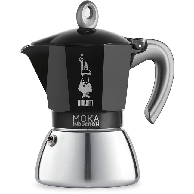 Cafetière italienne BIALETTI Moka induction 6 tasses black