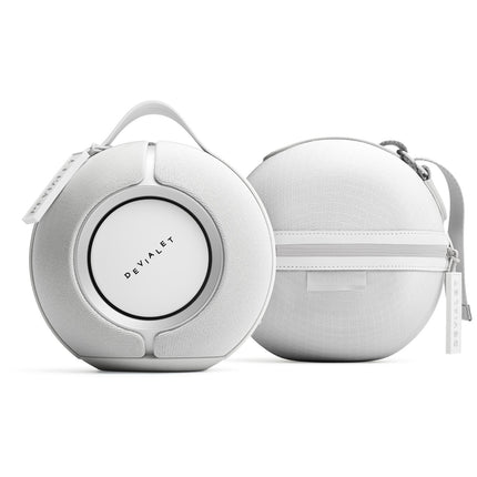 Enceinte portable DEVIALET Mania White Mist + Étui de transport inclus