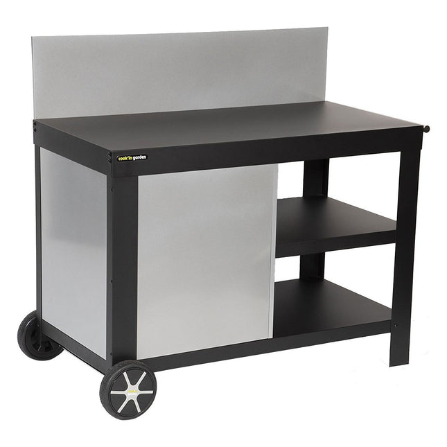 Desserte COOK'IN GARDEN Desserte noire NOVA pour plancha