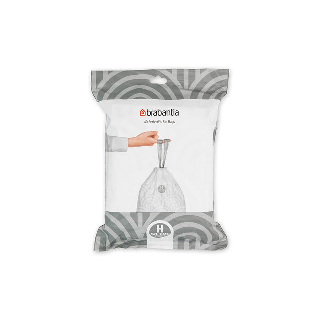 Sac poubelle BRABANTIA PerfectFit H - 50-60L- 40 sacs