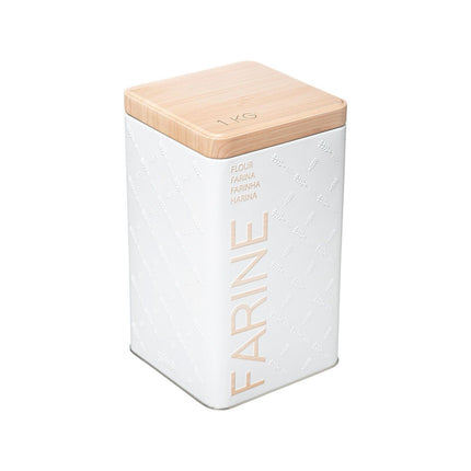 Boîte alimentaire 5FIVE Farine Scandi ED BR6 métal