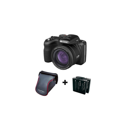 Appareil photo Bridge KODAK AZ425 Black + 1 Batterie + Etui