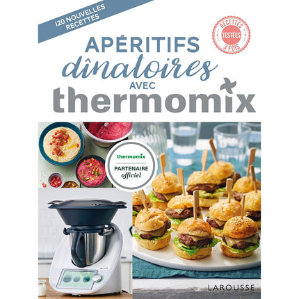 Livre de cuisine LAROUSSE Aperitifs dinatoires avec Thermomix