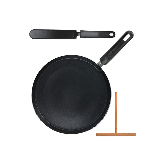 Crêpière LILY COOK coffret crepière 28cm et ustensiles